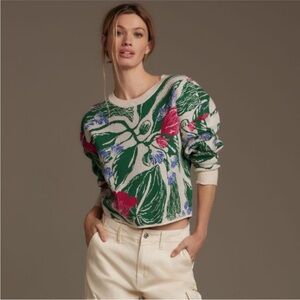 NWOT Maeve Camryn cropped sweater